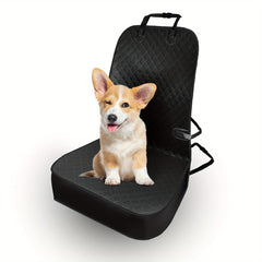 Waterproof Car Front Seat Dog Cover Protector Against Mud Fur Scratches