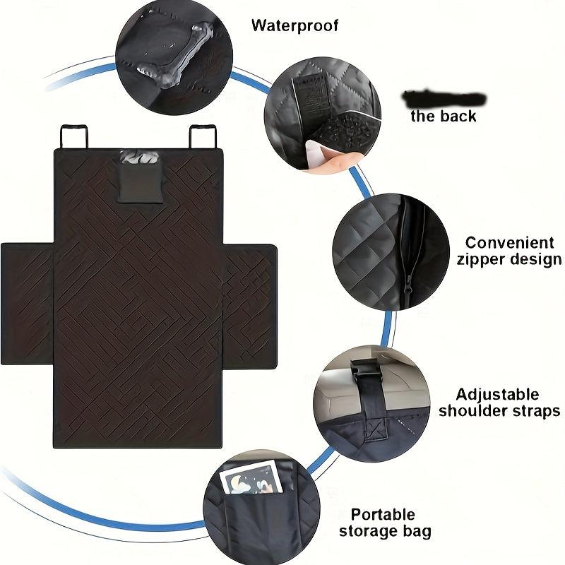 Waterproof Non-slip Dog Cargo Cover for Car Seat