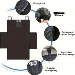 Waterproof Non-slip Dog Cargo Cover for Car Seat