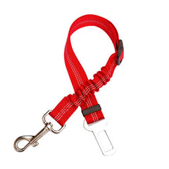 Reflective Elastic Pet Seat Belt for Car Safety and Comfort