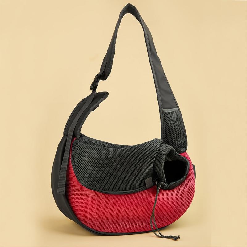 Breathable Mesh Pet Sling Carrier for Dogs Cats