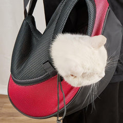 Breathable Mesh Pet Sling Carrier for Dogs Cats
