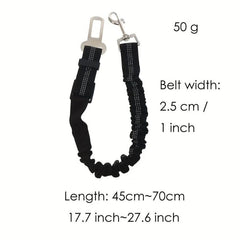 Adjustable Dog Seat Belt Tether for Car Safety
