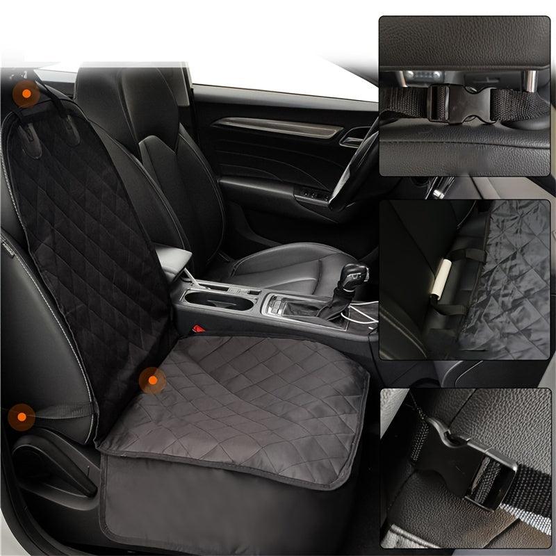Waterproof Non Slip Dog Car Seat Cover Universal Backing Buckle Padded Protector