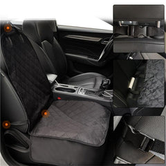 Waterproof Non Slip Dog Car Seat Cover Universal Backing Buckle Padded Protector