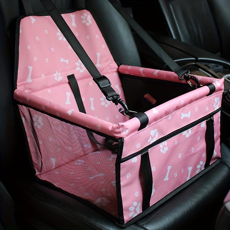 Adjustable Pet Travel Car Seat Cover for Safe and Comfortable Journeys