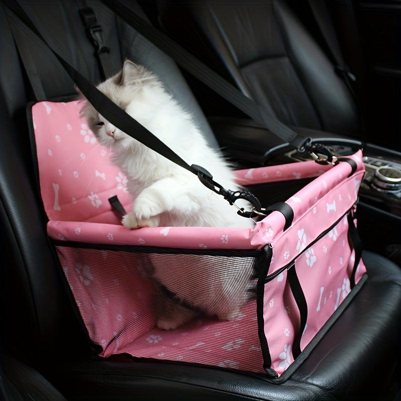 Adjustable Pet Travel Car Seat Cover for Safe and Comfortable Journeys