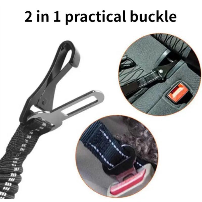 Reflective Dog Car Seat Belt Adjustable Safety Seatbelt