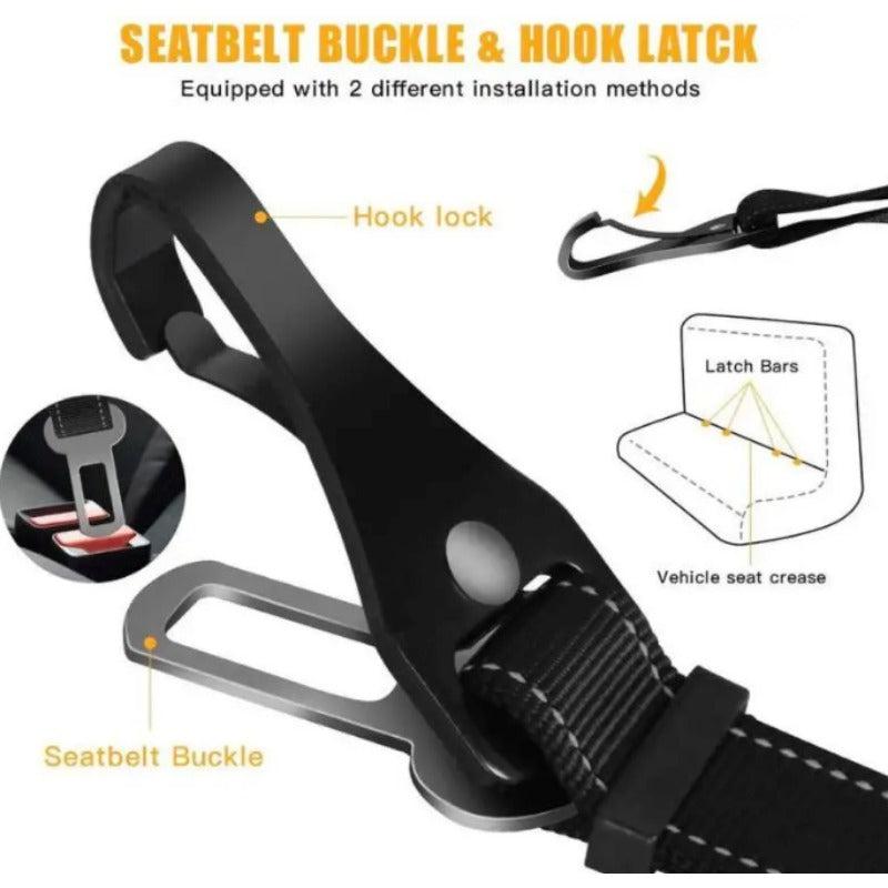 Reflective Dog Car Seat Belt Adjustable Safety Seatbelt