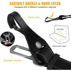 Reflective Dog Car Seat Belt Adjustable Safety Seatbelt