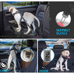 Reflective Dog Car Seat Belt Adjustable Safety Seatbelt