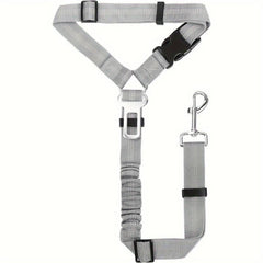 3-in-1 Dog Seat Belt for Car with Metal Buckle - Small Dogs