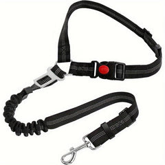 3-in-1 Dog Seat Belt for Car with Metal Buckle - Small Dogs