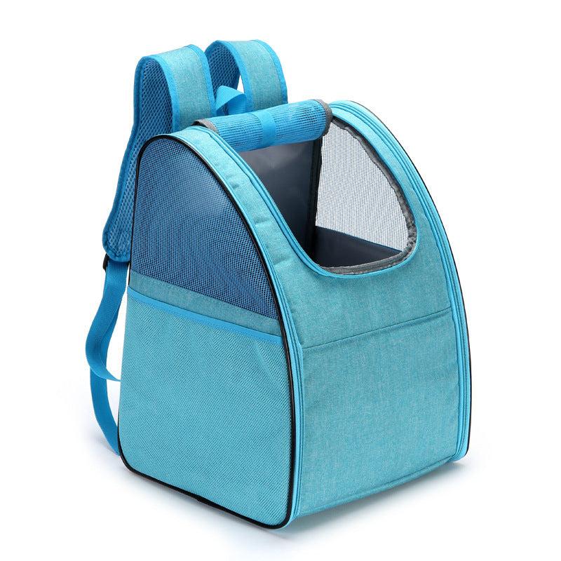 Breathable Pet Backpack Double Shoulder Dog Carrier Portable
