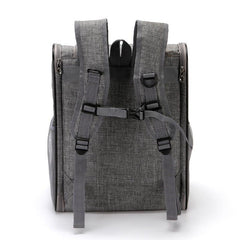 Breathable Pet Backpack Double Shoulder Dog Carrier Portable