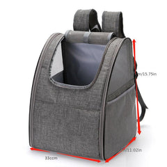 Breathable Pet Backpack Double Shoulder Dog Carrier Portable