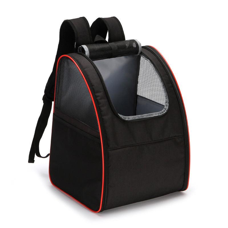 Breathable Pet Backpack Double Shoulder Dog Carrier Portable