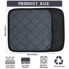 4Pcs Guinea Pig Cage Liners Fleece Bedding Absorbent Anti Slip Mats