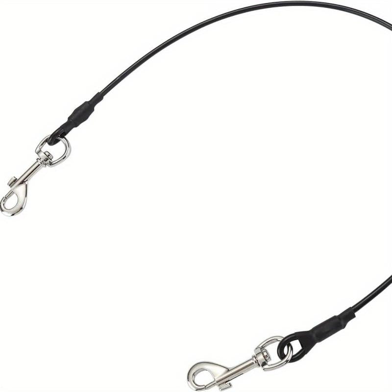 Chew Proof Dog Car Safety Belt Steel Cable Restraint for Travel