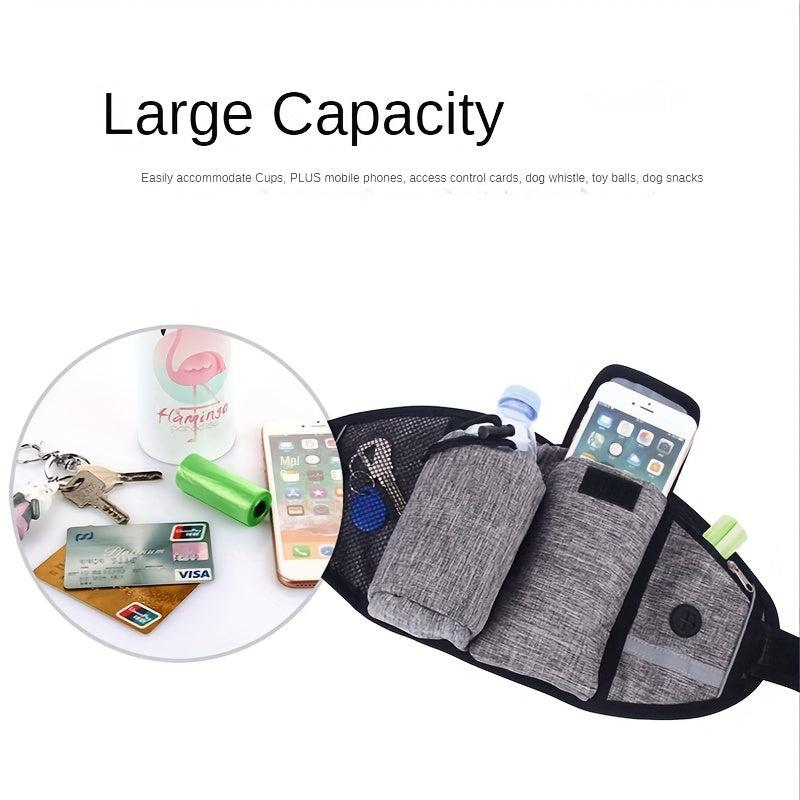 Outdoor Sports Dog Backpacks Waist Bag Reflective