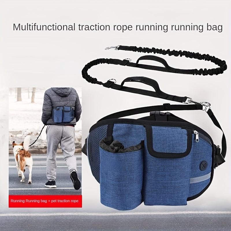 Outdoor Sports Dog Backpacks Waist Bag Reflective
