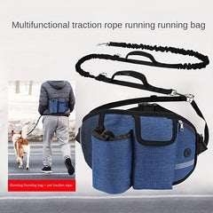 Outdoor Sports Dog Backpacks Waist Bag Reflective
