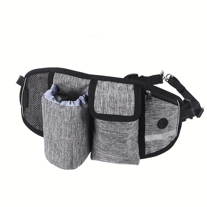 Outdoor Sports Dog Backpacks Waist Bag Reflective