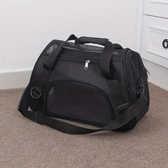 Pet Travel Bag Breathable Outing Bag Cat Carrier Portable Foldable
