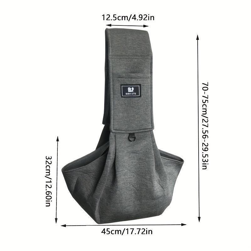 Dog Sling Carrier Hands-Free Pet Shoulder Bag for Outdoor Travel