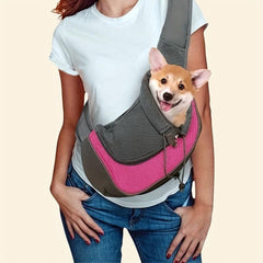 Pet Sling Carrier Bag for Dog Hands-Free Shoulder Bag