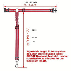 Adjustable Pet Seat Belt for Safe Travel in Vehicles