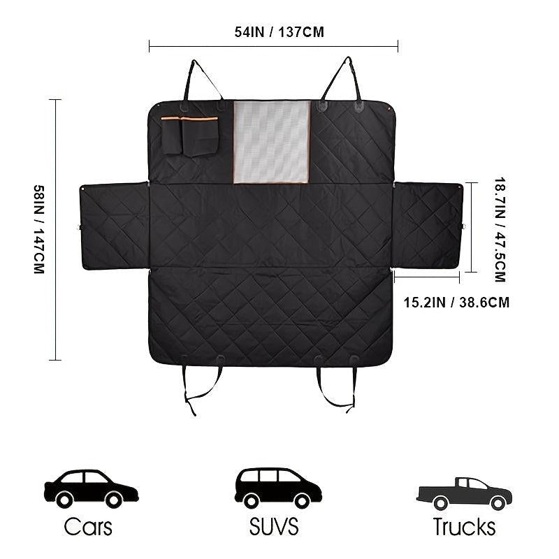 Waterproof Dog Car Seat Cover Pet Seat Cover Dog Hammock Protector