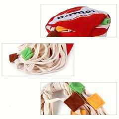 Dog Snuffle Mat Ramen Sniffing Toy For Natural Foraging Skills
