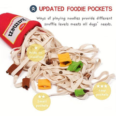 Dog Snuffle Mat Ramen Sniffing Toy For Natural Foraging Skills