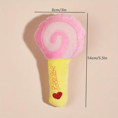 2pcs Squeaky Dog Toys Set Assorted Random Style