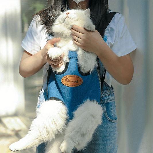 Stylish & Airy Pet Carrier Bag for Cat/Dog Travel