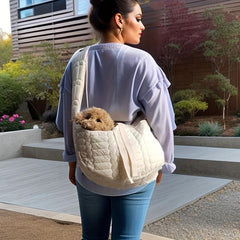 Portable Pet Carrier Bag Cat Dog Crossbody Bag Pet Going Out Bag