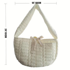 Portable Pet Carrier Bag Cat Dog Crossbody Bag Pet Going Out Bag