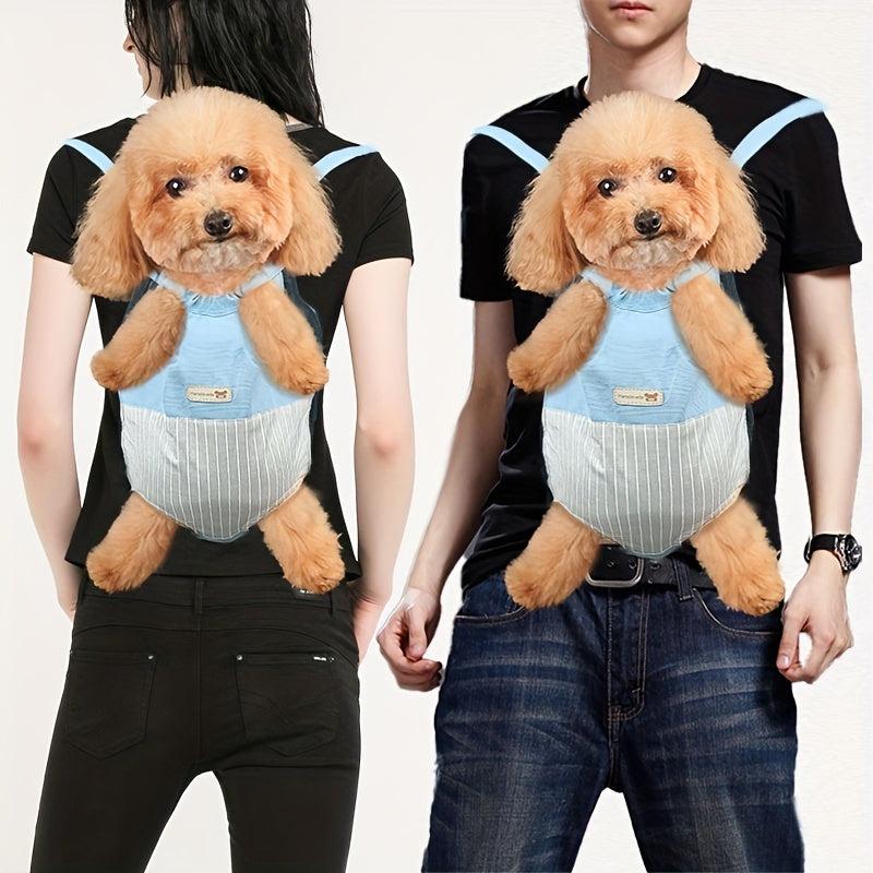 Breathable Pet Carrier Backpack for Small Dogs - Travel Bag