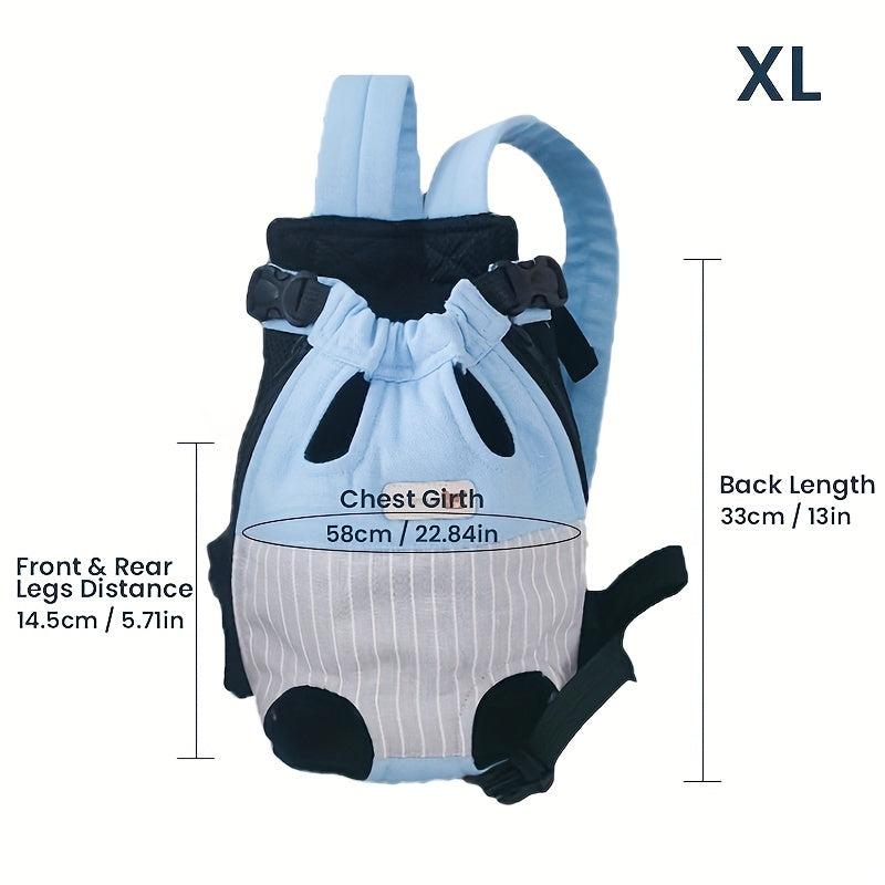 Breathable Pet Carrier Backpack for Small Dogs - Travel Bag