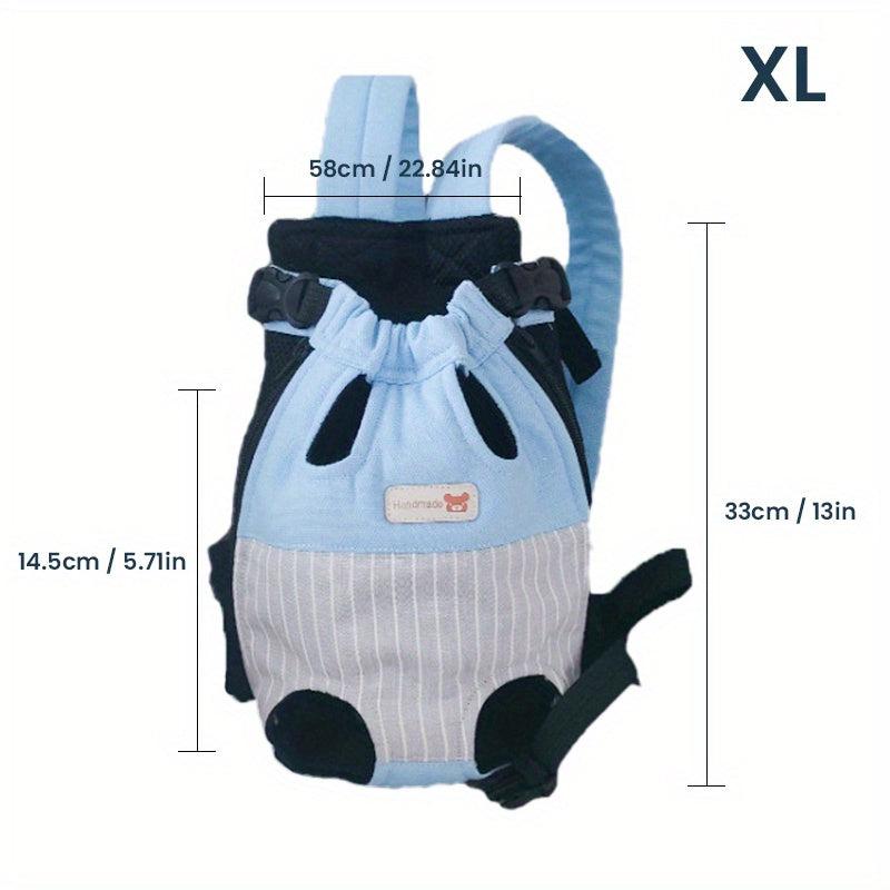 Breathable Pet Carrier Backpack for Small Dogs - Travel Bag