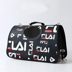 Multicolor Pattern Cat Backpack Oxford Cloth Portable Cat Bag