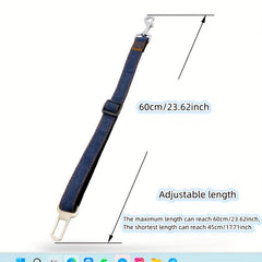 Adjustable Pet Car Leash Dog Car Safety Buckle Leash