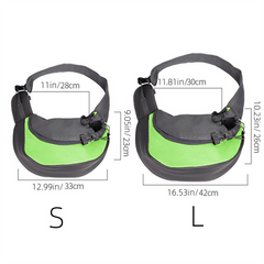Pet Carrier Sling Bag Adjustable Strap Mesh Travel Small Dog