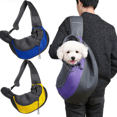 Pet Carrier Sling Bag Adjustable Strap Mesh Travel Small Dog