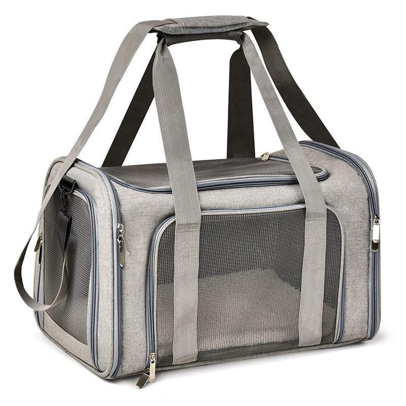 Cat Bag Breathable Pet Carrier Bag Foldable Cat Backpack