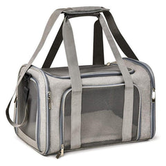 Cat Bag Breathable Pet Carrier Bag Foldable Cat Backpack