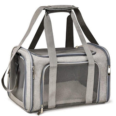 Cat Bag Breathable Pet Carrier Bag Foldable Cat Backpack