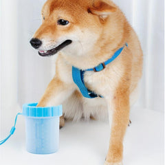 2Pcs Portable Dog Paw Cleaner Cup - Silicone Pet Paw Washer