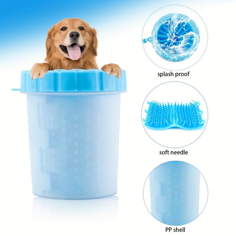 2Pcs Portable Dog Paw Cleaner Cup - Silicone Pet Paw Washer